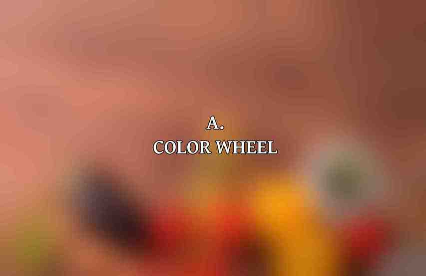 A. Color wheel