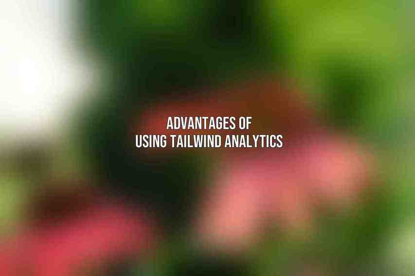 Advantages of Using Tailwind Analytics