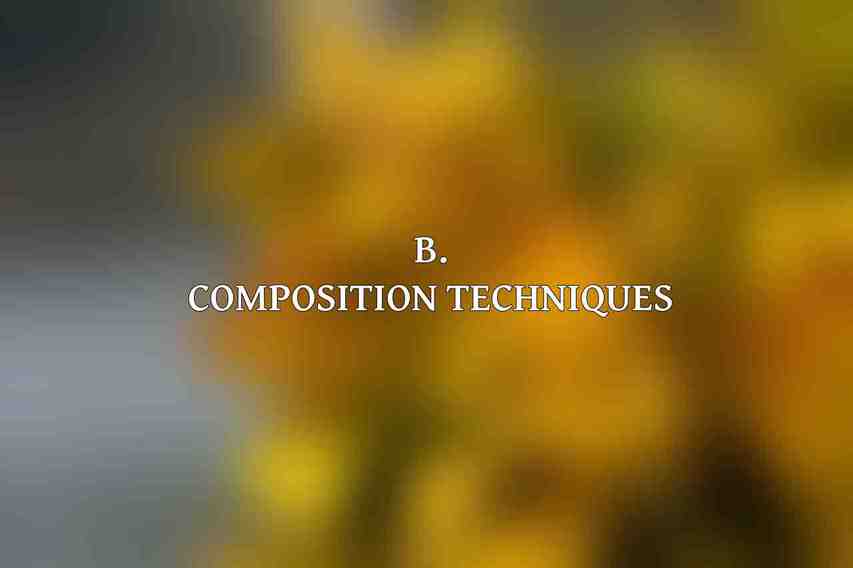 B. Composition Techniques