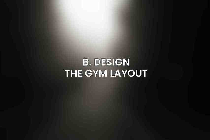B. Design the Gym Layout