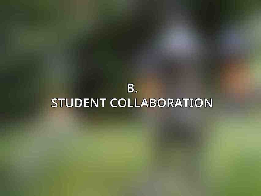 B. Student Collaboration