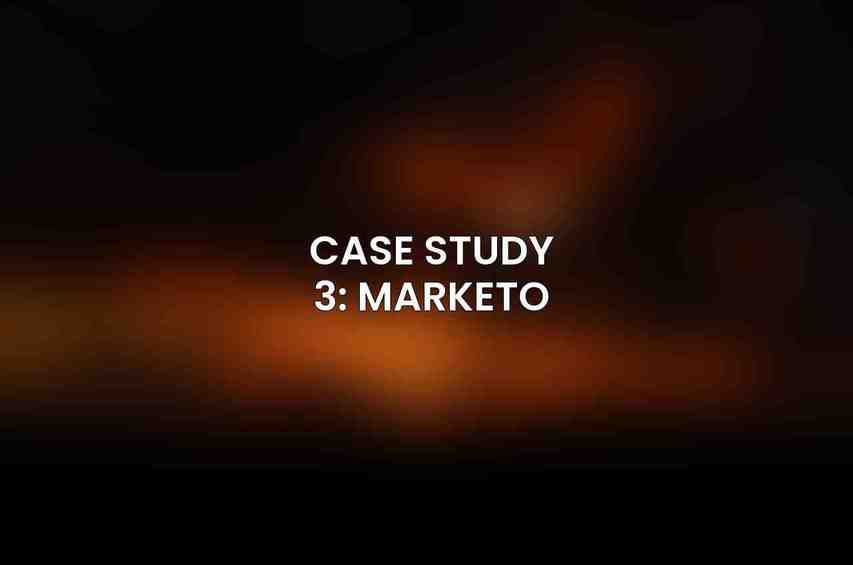 Case Study 3: Marketo