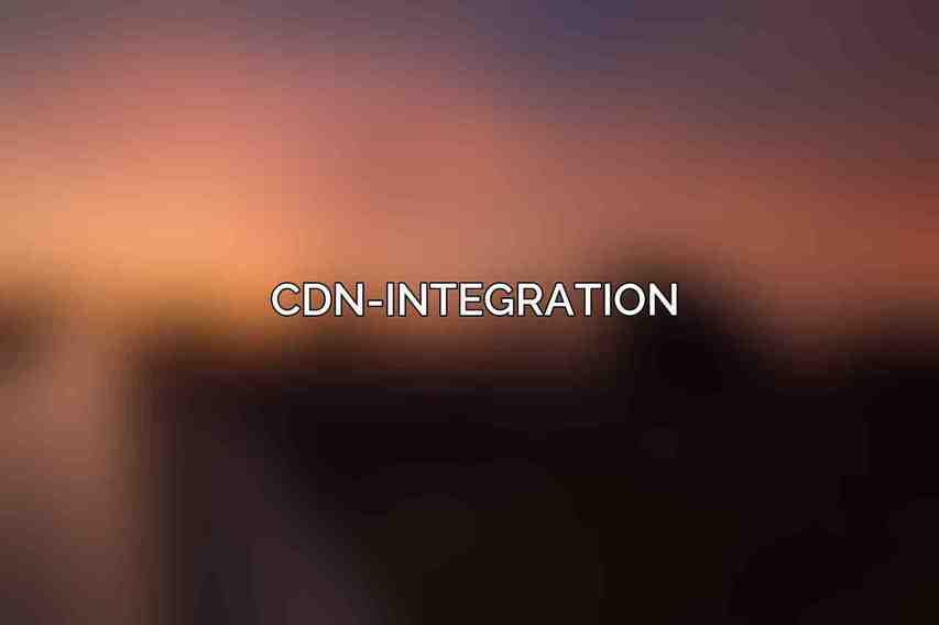 CDN-Integration