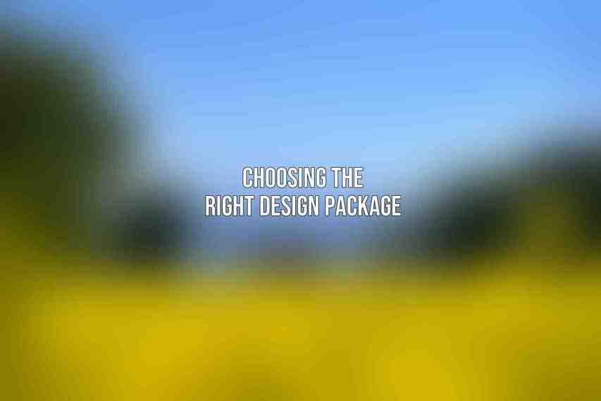 Choosing the Right Design Package