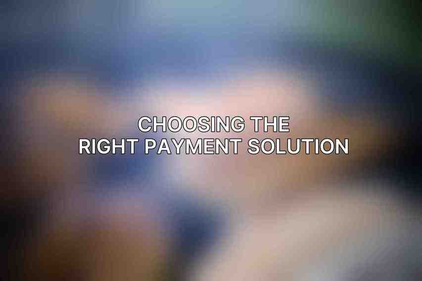 Choosing the Right Payment Solution