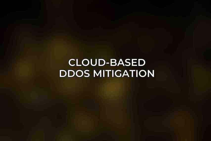 Cloud-Based DDoS Mitigation