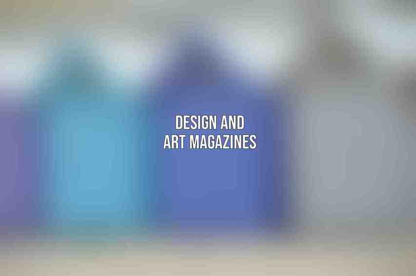 Design and Art Magazines