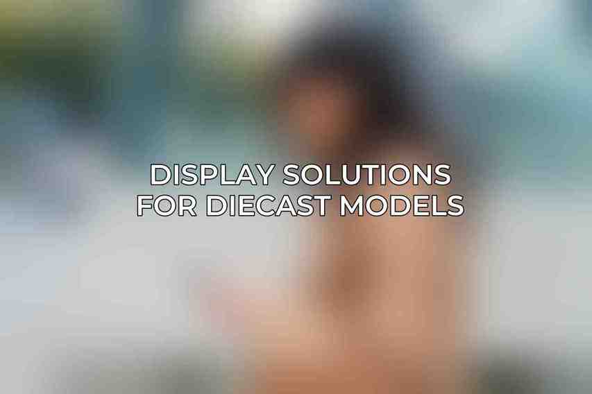 Display Solutions for Diecast Models