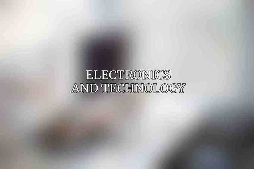 Electronics and Technology