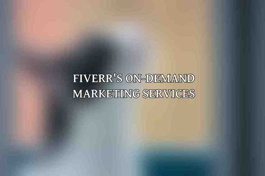 Fiverr's On-Demand Marketing Services