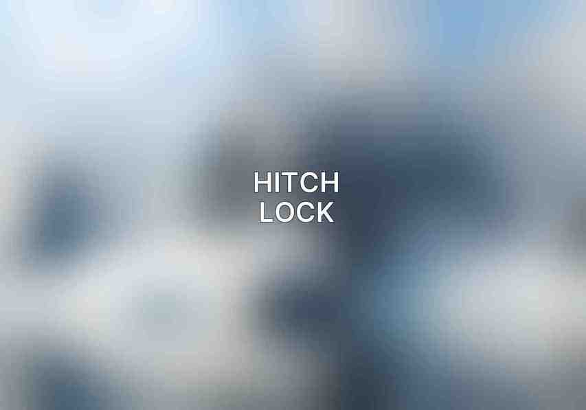 Hitch Lock