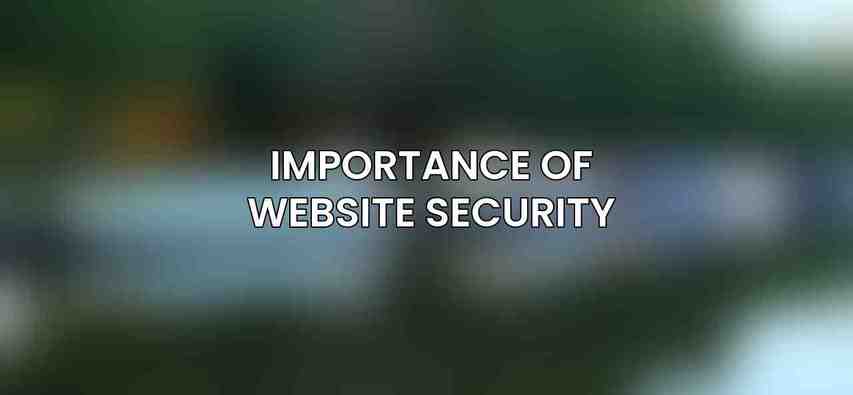 Importance of Website Security