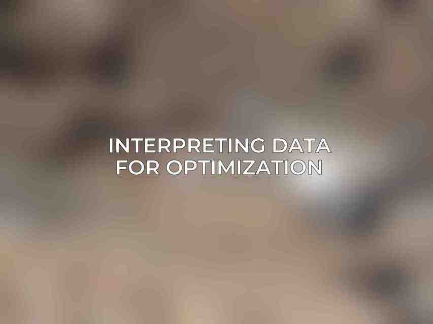 Interpreting Data for Optimization