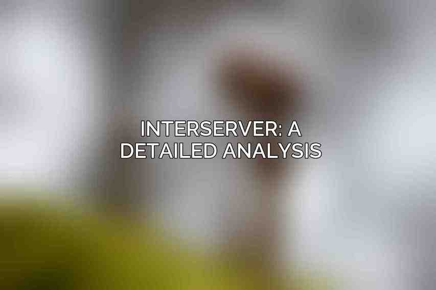 Interserver: A Detailed Analysis