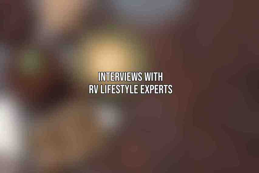 Interviews with RV Lifestyle Experts