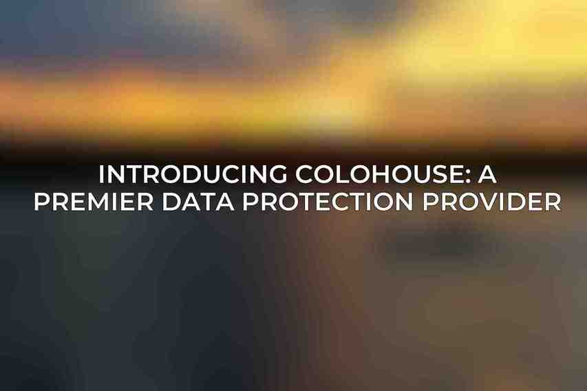Introducing Colohouse: A Premier Data Protection Provider