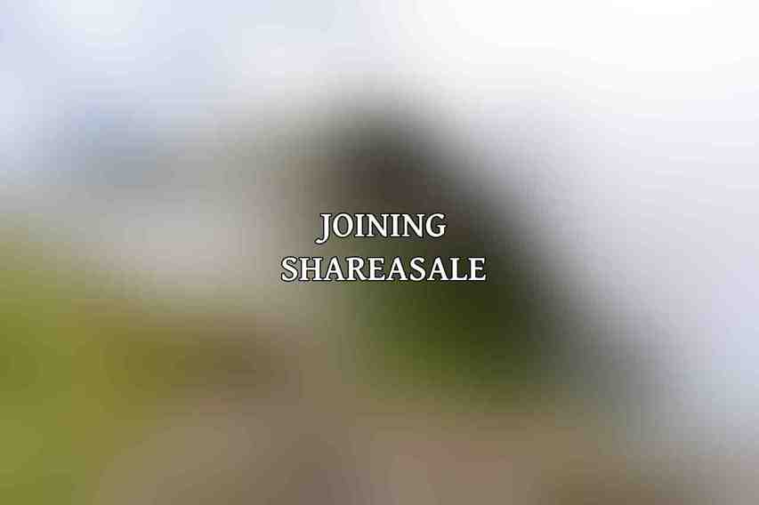 Joining ShareASale