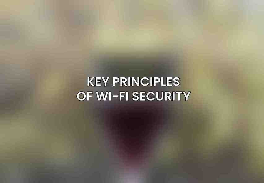 Key Principles of Wi-Fi Security