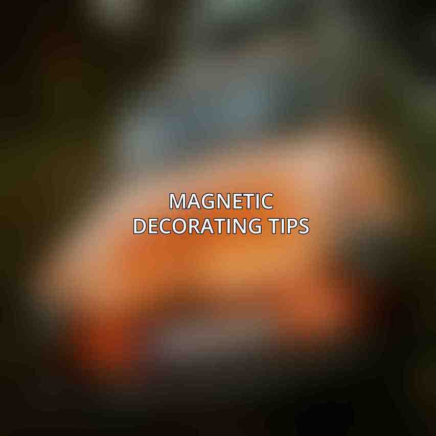 Magnetic Decorating Tips