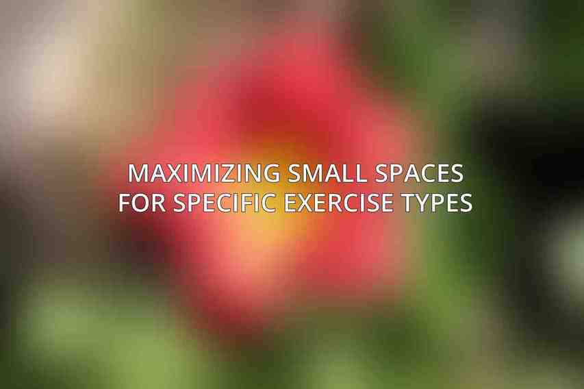 Maximizing Small Spaces for Specific Exercise Types