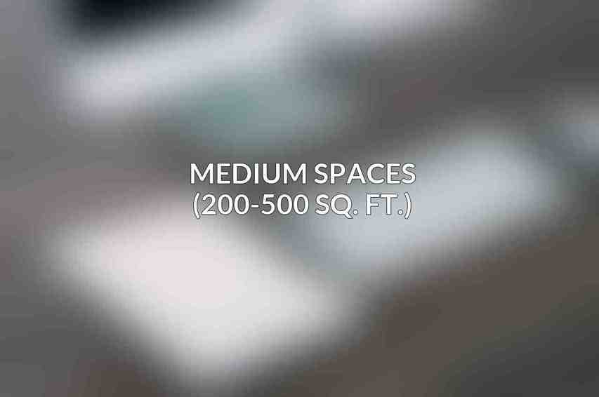 Medium Spaces (200-500 sq. ft.)