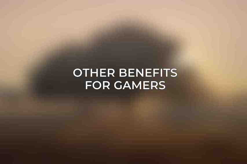 Other Benefits for Gamers