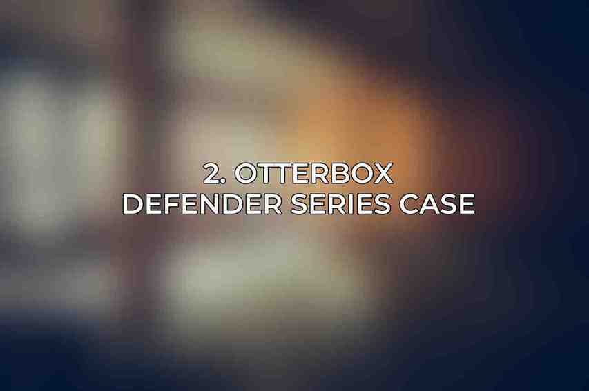 2. OtterBox Defender Series Case