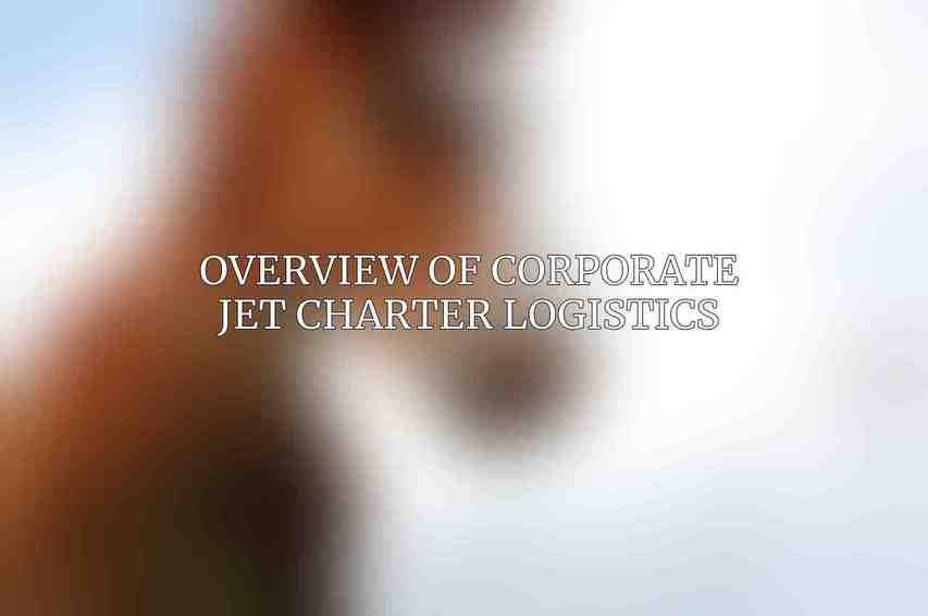 Overview of Corporate Jet Charter Logistics