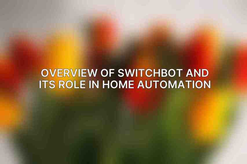 Overview of SwitchBot and its role in home automation