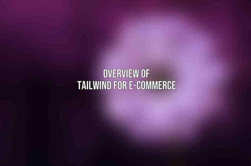 Overview of Tailwind for e-commerce