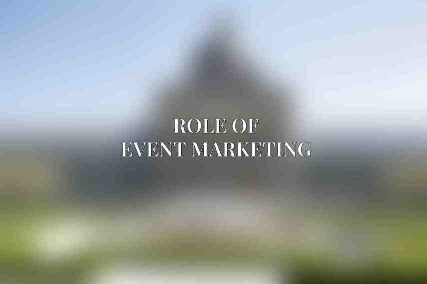 Role of Event Marketing