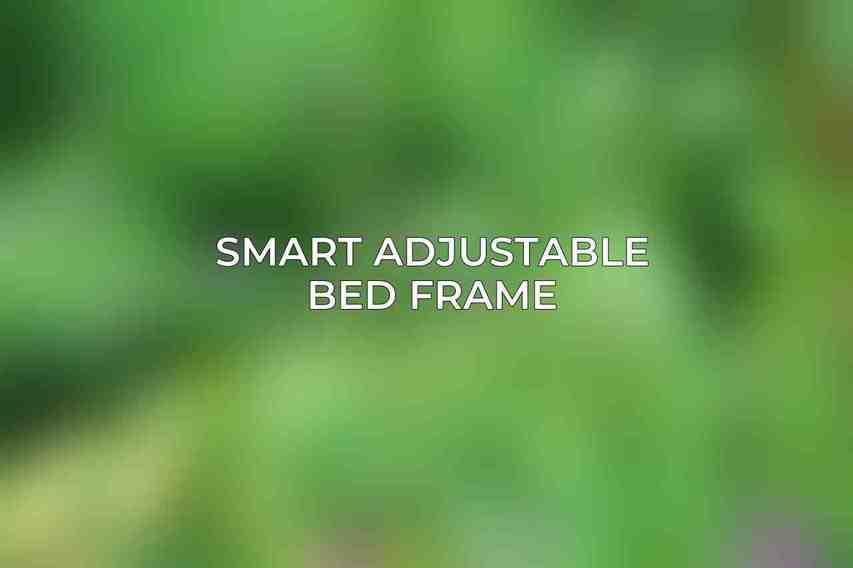 Smart Adjustable Bed Frame