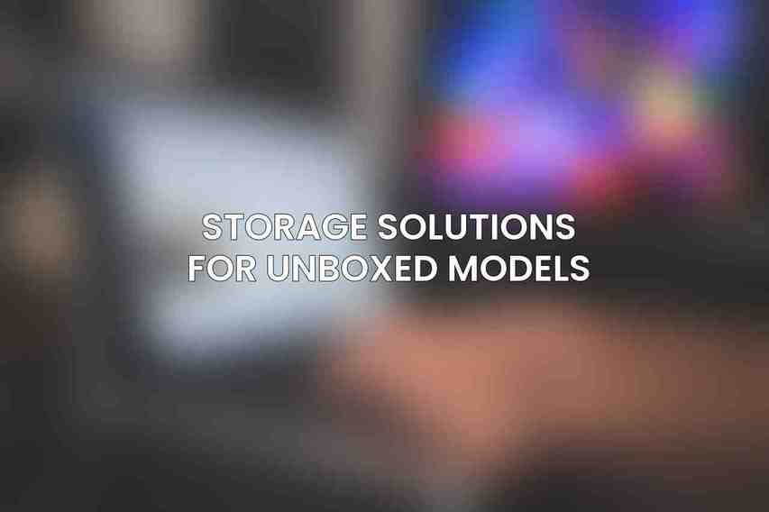 Storage Solutions for Unboxed Models