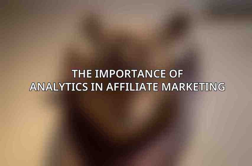 The Importance of Analytics in Affiliate Marketing