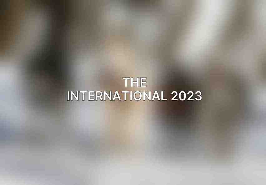 The International 2023