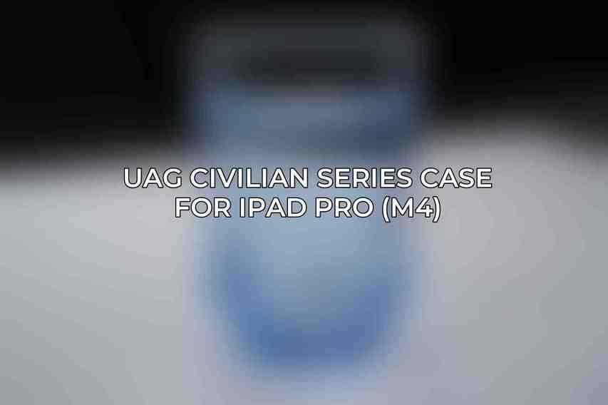 UAG Civilian Series Case for iPad Pro (M4)