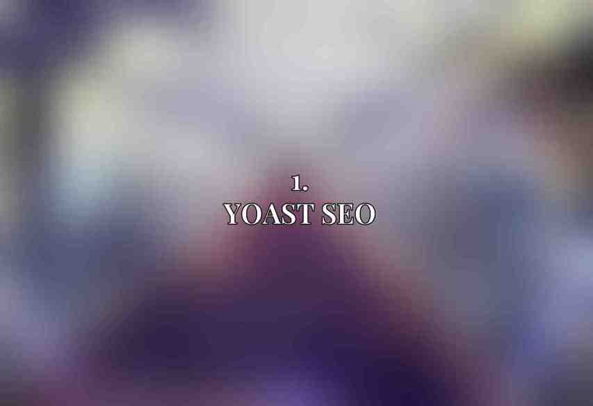 1. Yoast SEO
