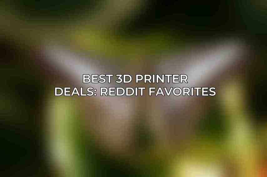 Best 3D Printer Deals: Reddit Favorites