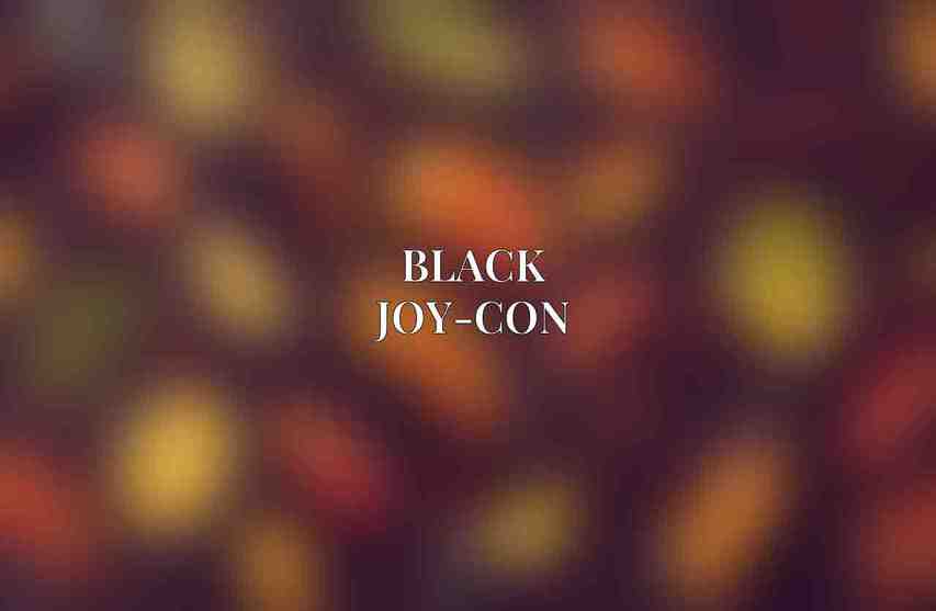 Black Joy-Con