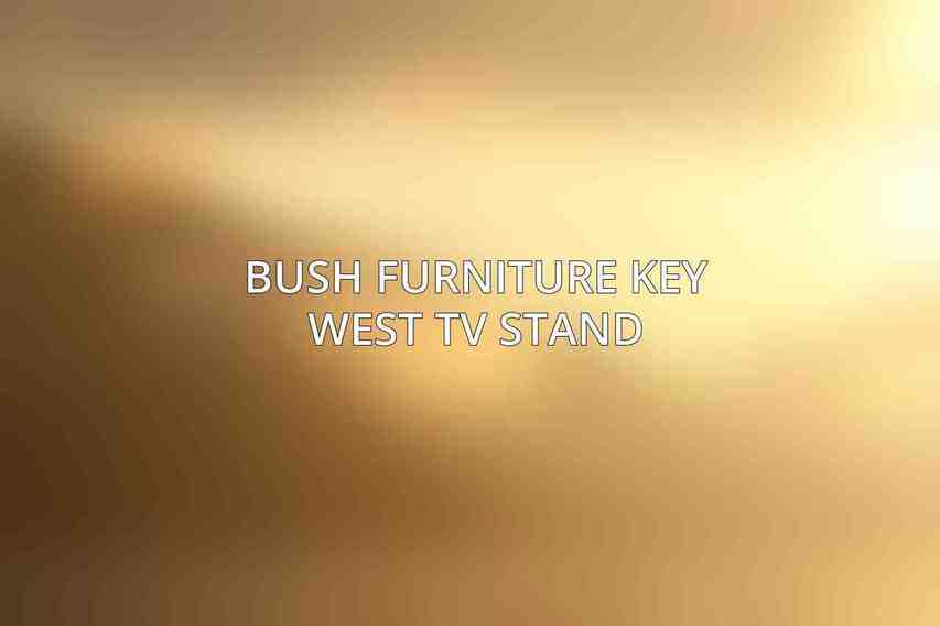 Bush Furniture Key West TV Stand