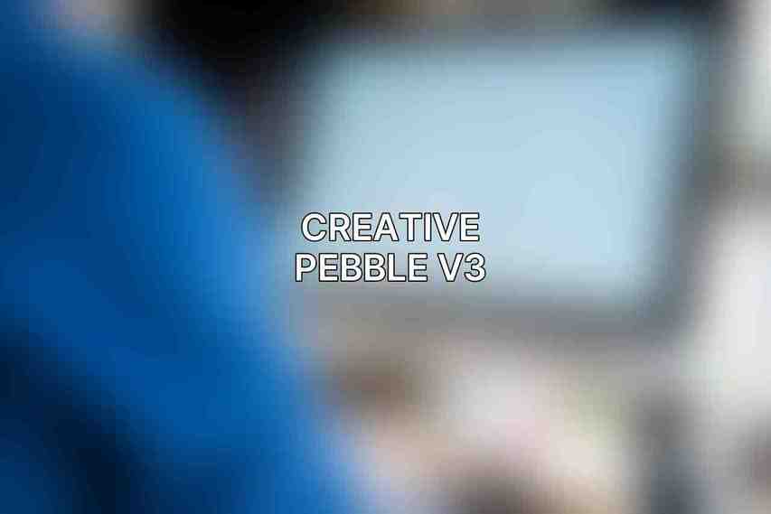 Creative Pebble V3
