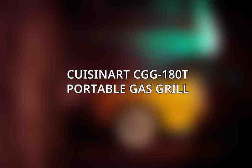 Cuisinart CGG-180T Portable Gas Grill
