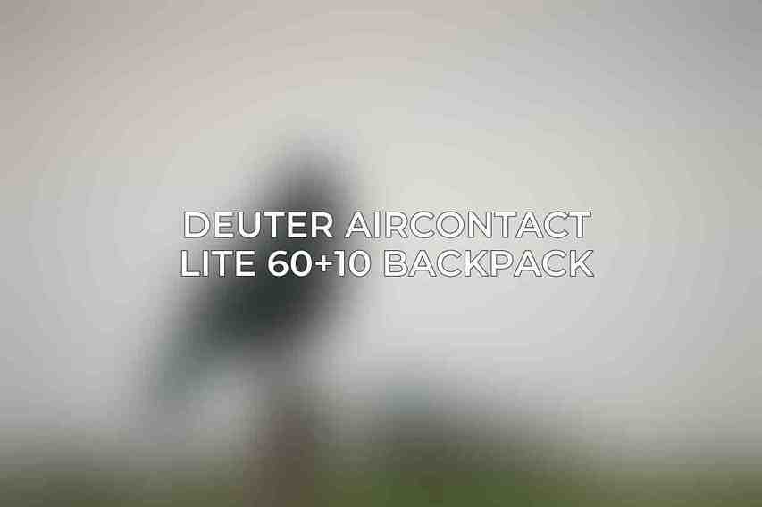 Deuter Aircontact Lite 60+10 Backpack