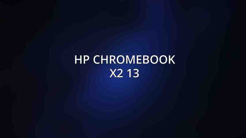 HP Chromebook x2 13