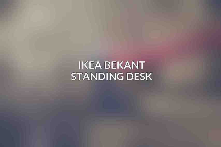 IKEA Bekant Standing Desk