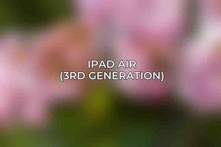 iPad Air (3rd generation)