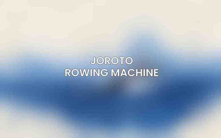 JOROTO Rowing Machine