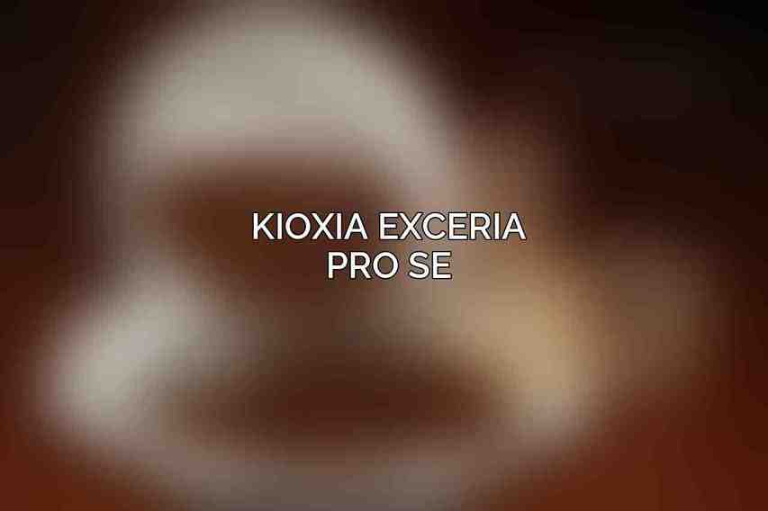 Kioxia Exceria Pro SE