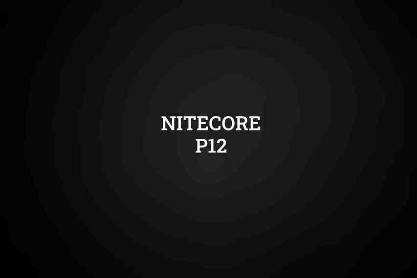 Nitecore P12