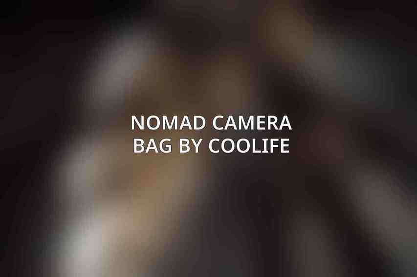 Nomad Camera Bag by Coolife